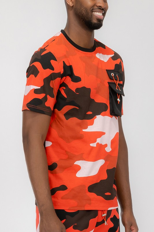 Weiv Full Camo Short Sleeve TShirt