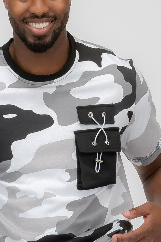 Weiv Full Camo Short Sleeve TShirt