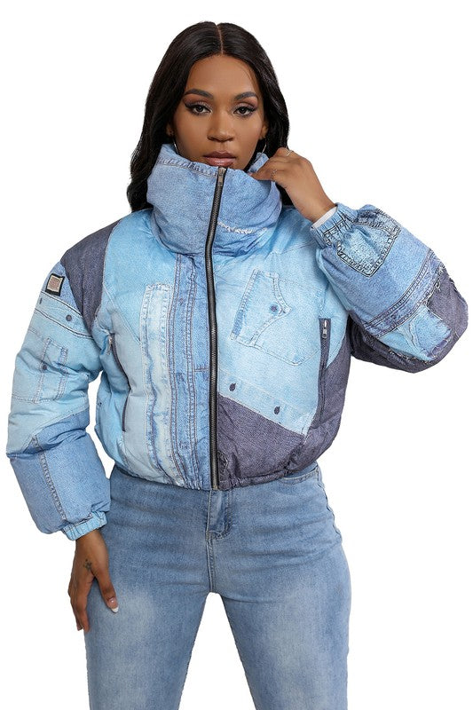 SEXY FASHION PUFFER JACKET